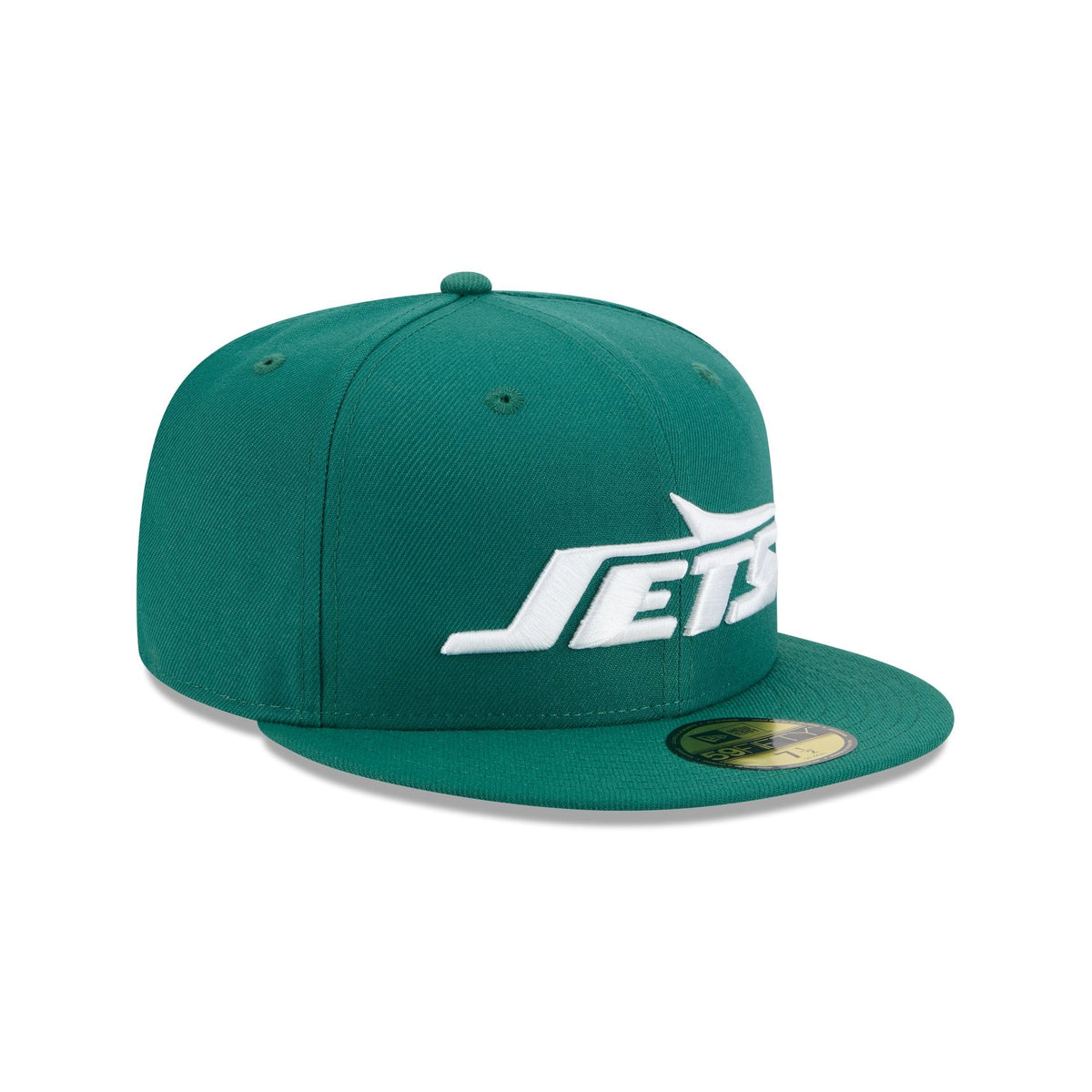 New York Jets Basic Green 59FIFTY Fitted Hat