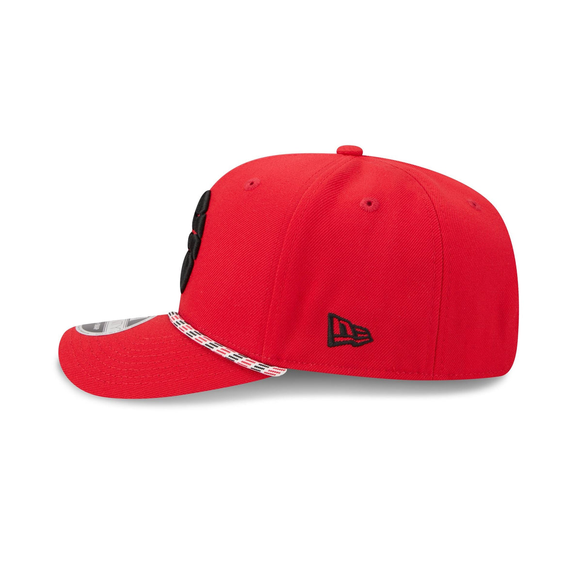 Toronto Raptors Multicolor Rope 9SEVENTY Stretch-Snap Hat