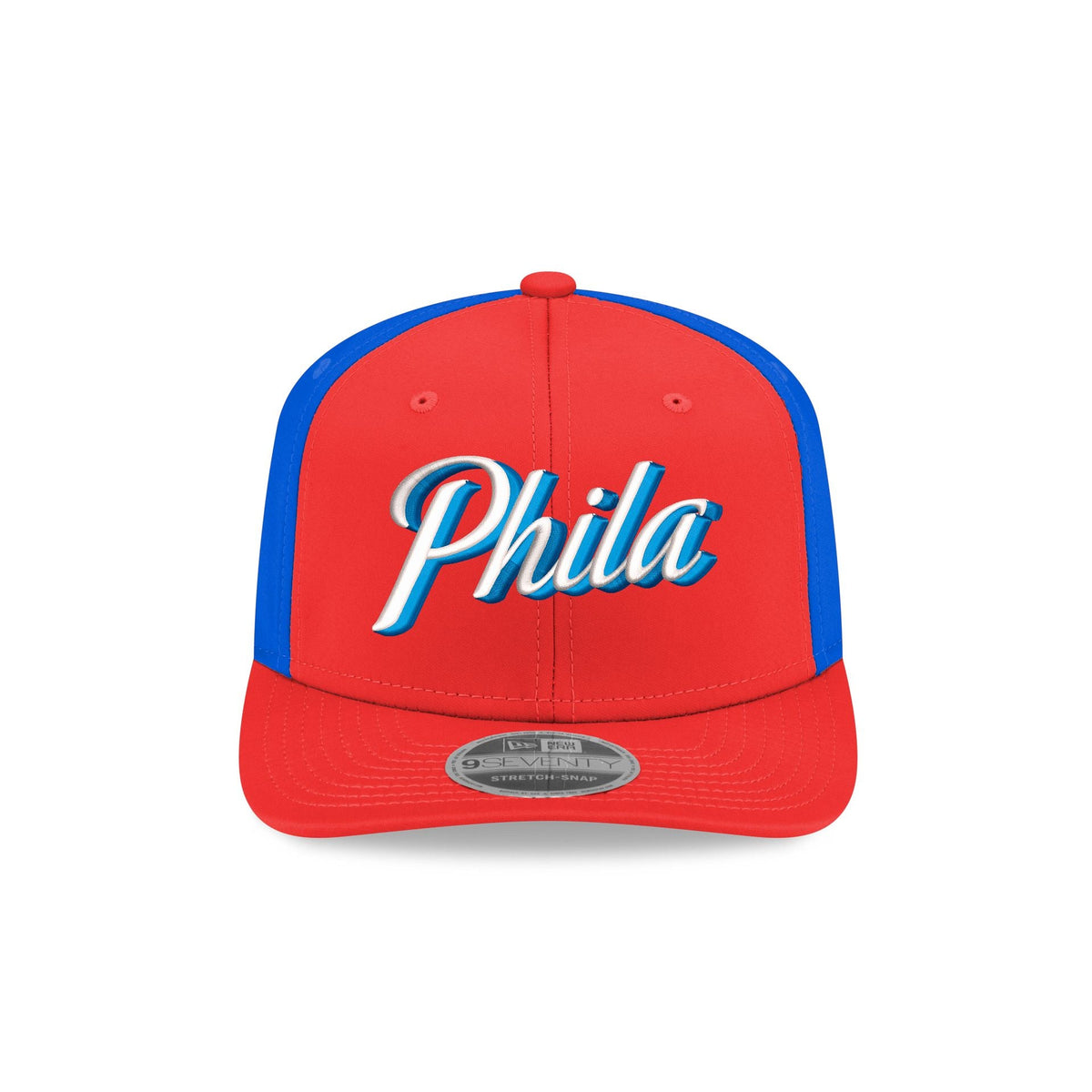 Philadelphia 76ers 2025 Statement Edition 9SEVENTY Stretch-Snap Hat