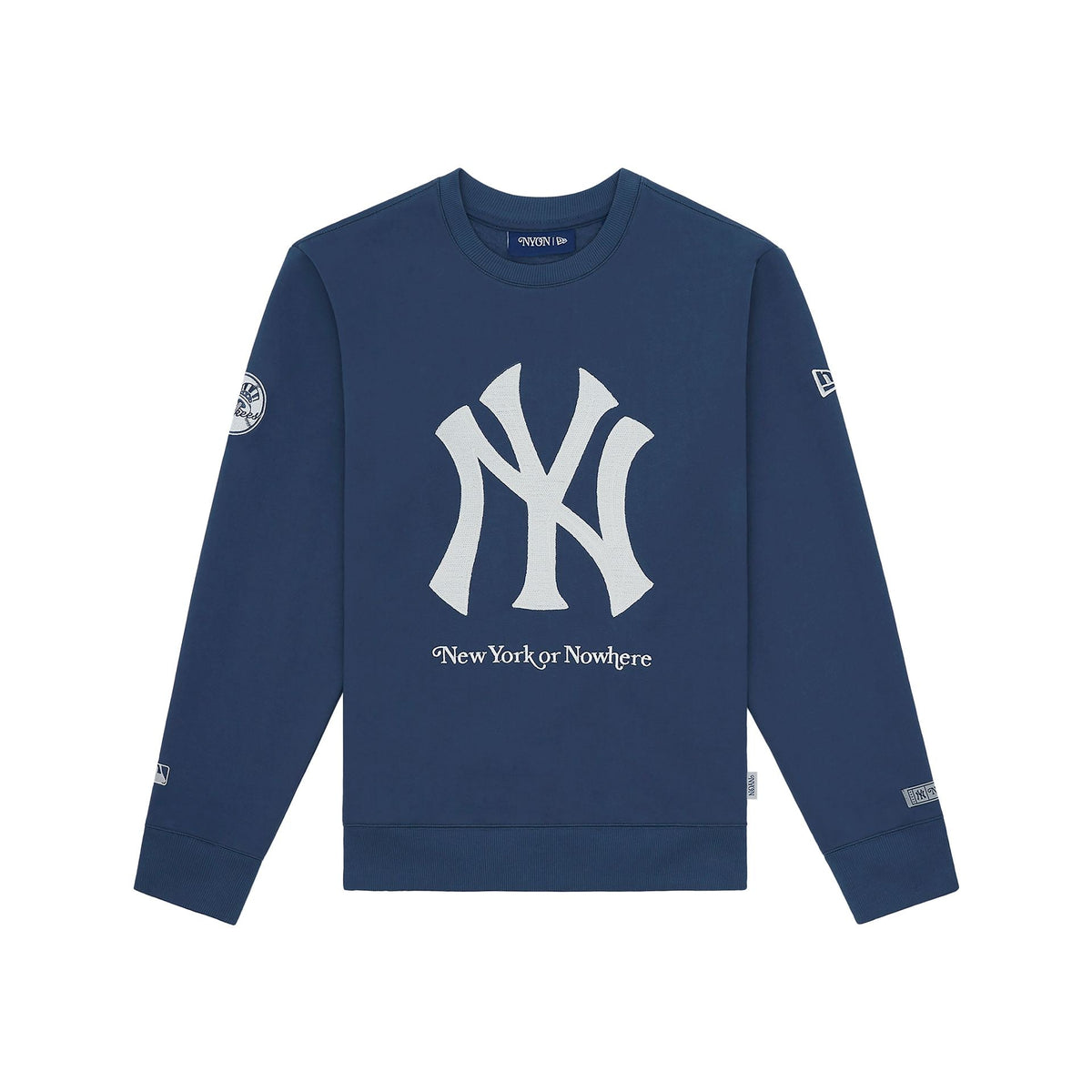 New York or Nowhere x New York Yankees Navy Crewneck