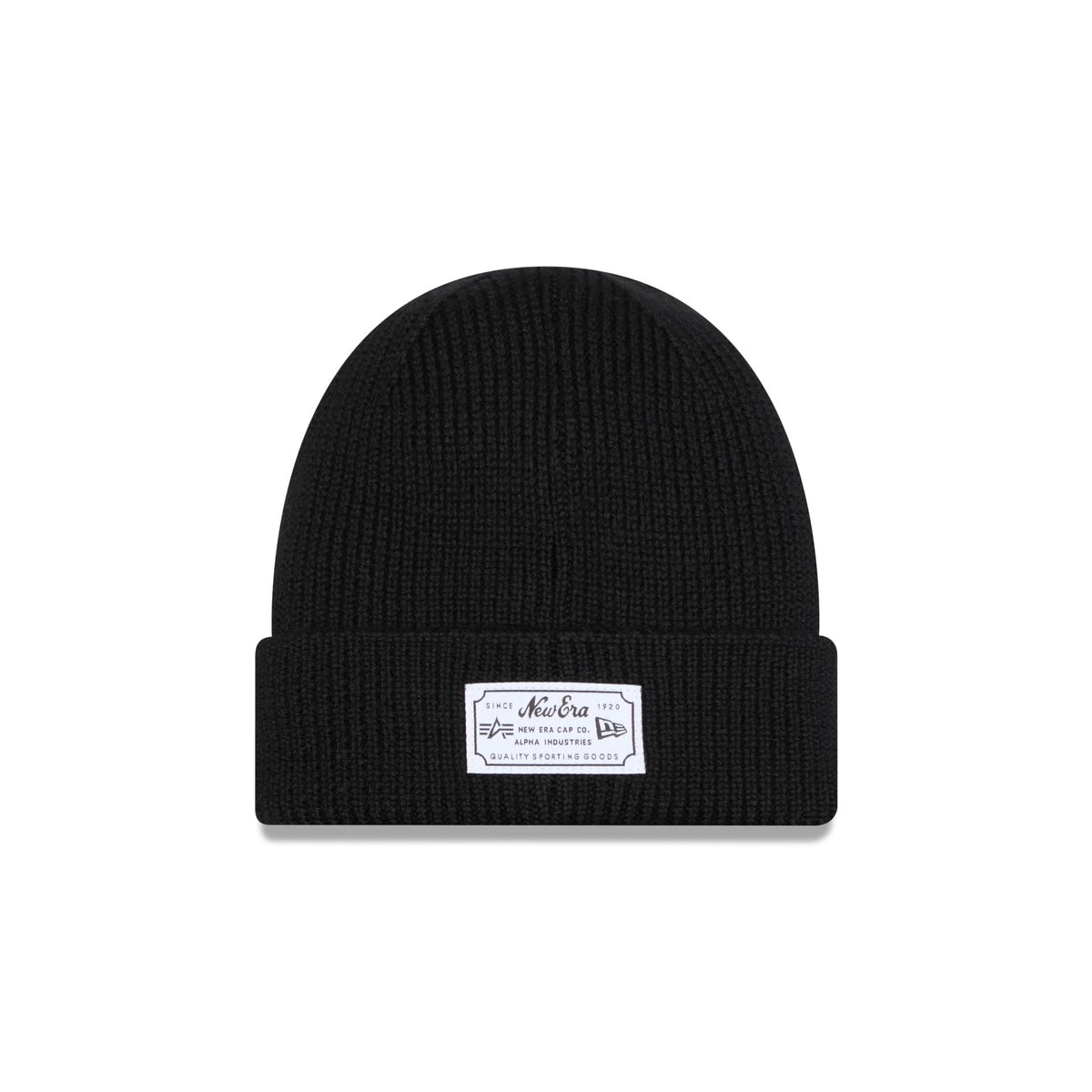 Alpha Industries x Golden State Warriors Black Cuff Knit Hat