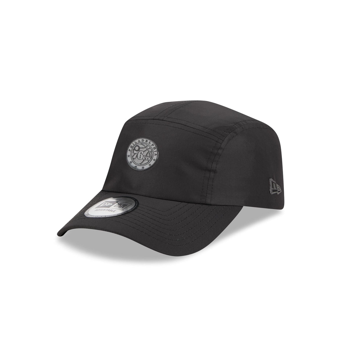 Alpha Industries x Philadelphia 76ers Black Runner Adjustable Hat