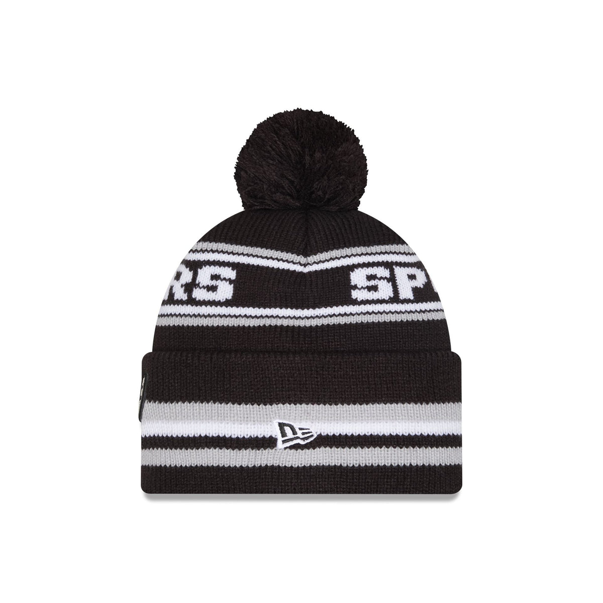 San Antonio Spurs Classic Pom Knit Hat