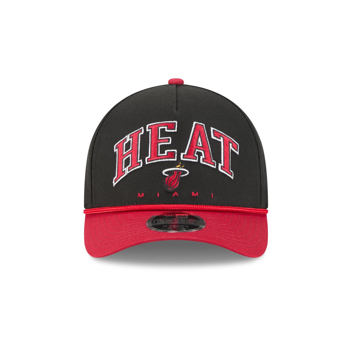 Miami Heat Arch 9FORTY M-Crown A-Frame Snapback Hat