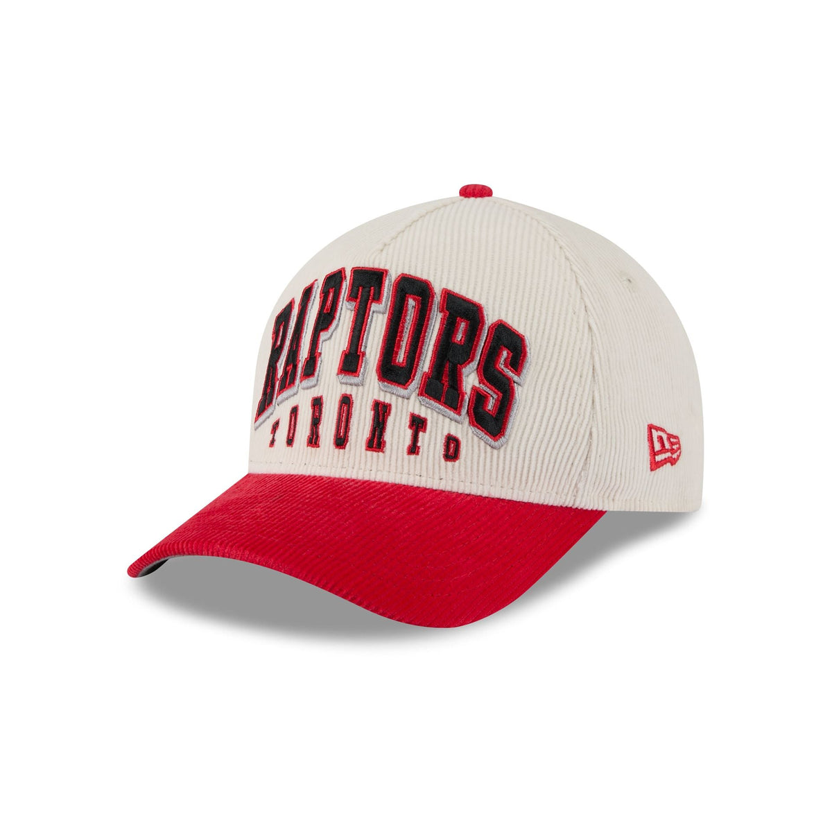 Toronto Raptors Stacked Corduroy 9FORTY M-Crown A-Frame Snapback Hat