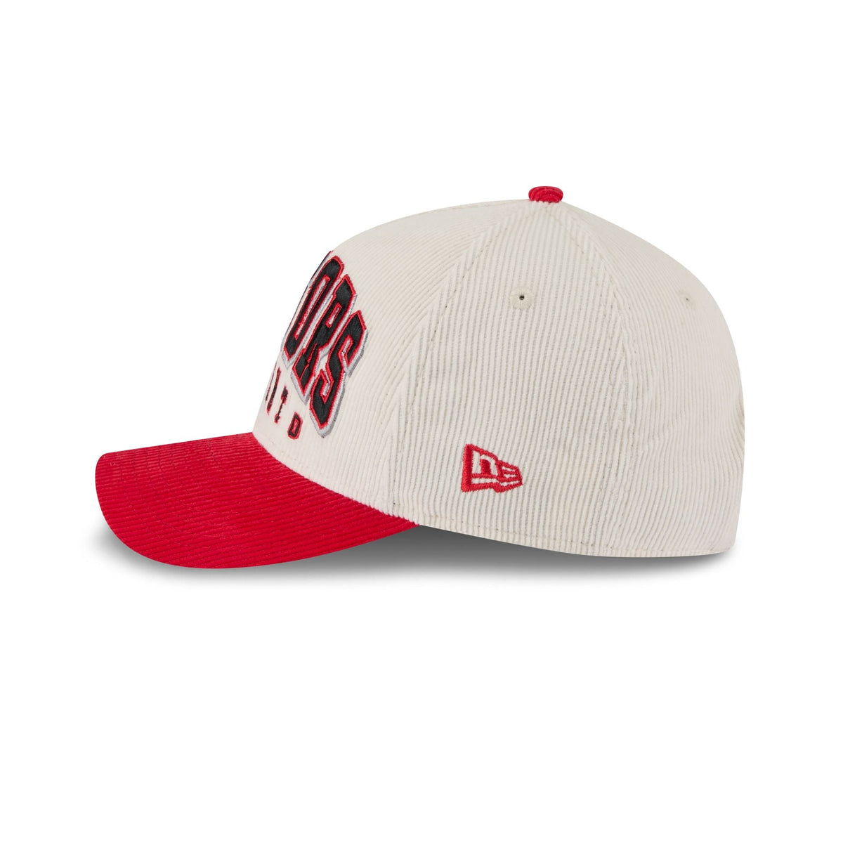 Toronto Raptors Stacked Corduroy 9FORTY M-Crown A-Frame Snapback Hat