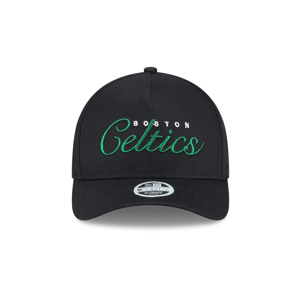 Boston Celtics Metallic Women's 9FORTY M-Crown A-Frame Snapback Hat