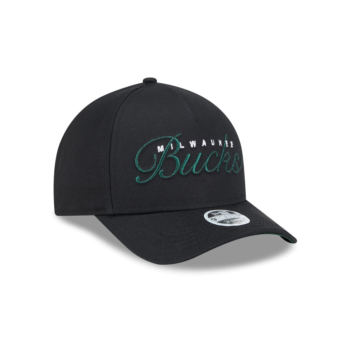 Milwaukee Bucks Metallic Women's 9FORTY M-Crown A-Frame Snapback Hat