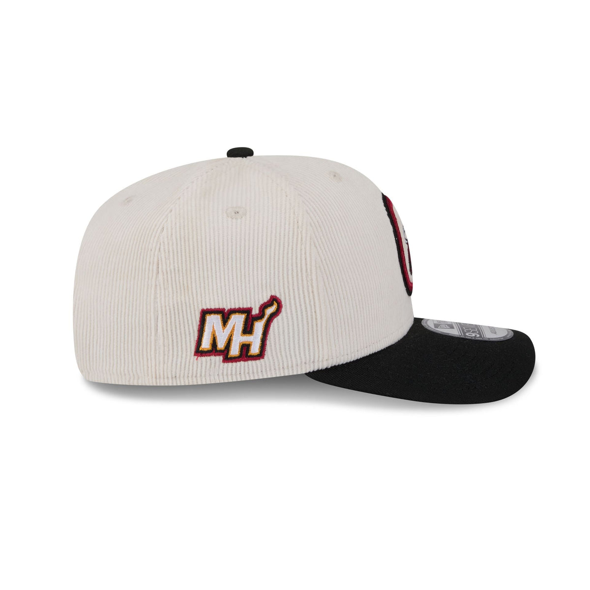 Miami Heat Loyal Corduroy 9SEVENTY Stretch-Snap Hat