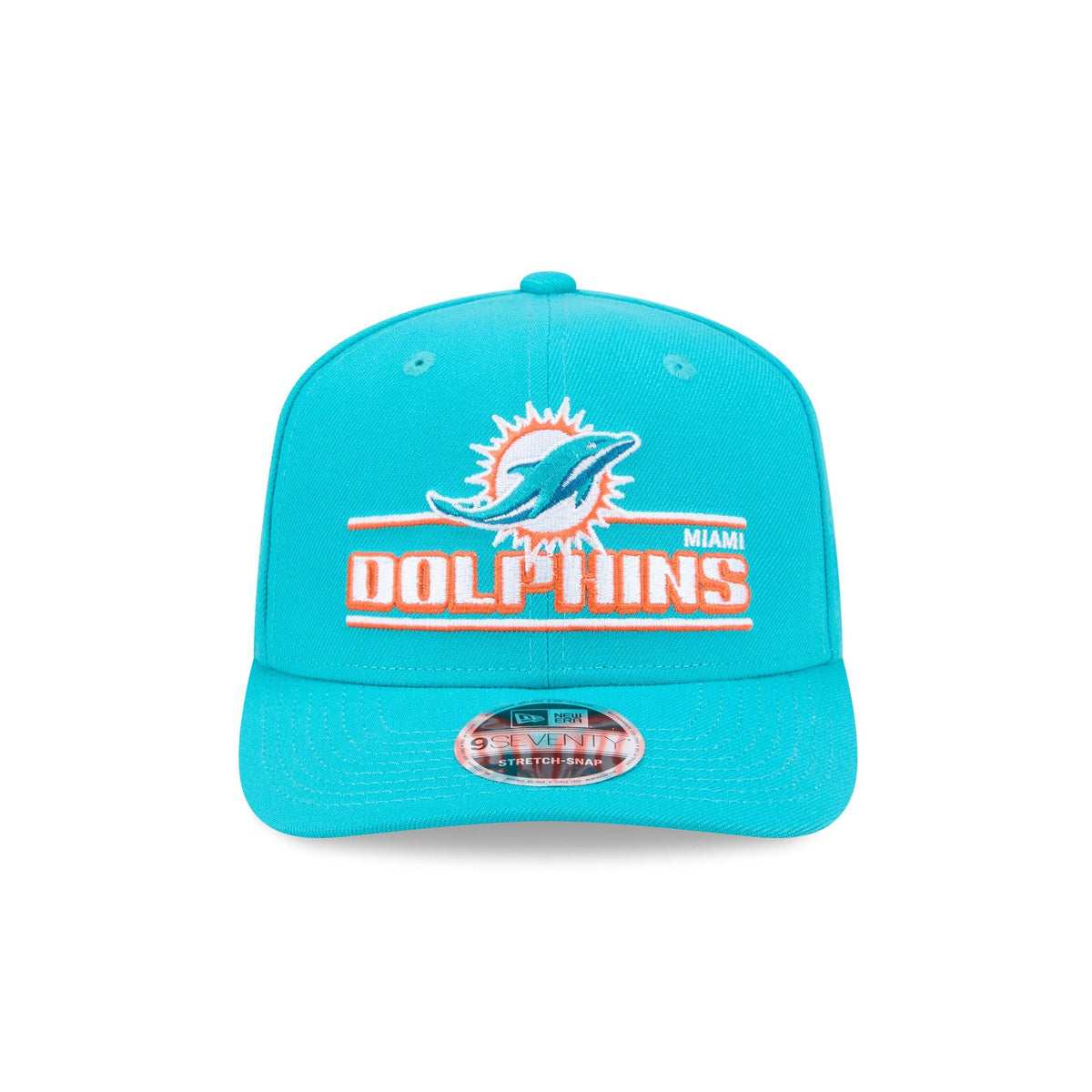 Miami Dolphins Stated 9SEVENTY Stretch-Snap Hat
