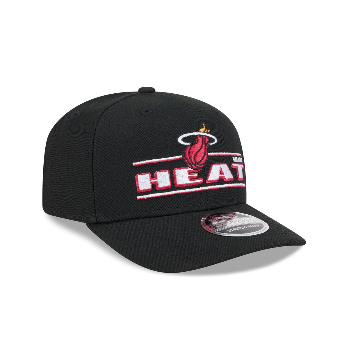 Miami Heat Stated 9SEVENTY Stretch-Snap Hat