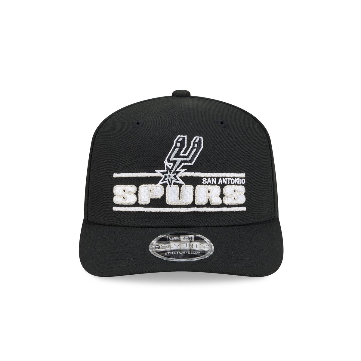 San Antonio Spurs Stated 9SEVENTY Stretch-Snap Hat