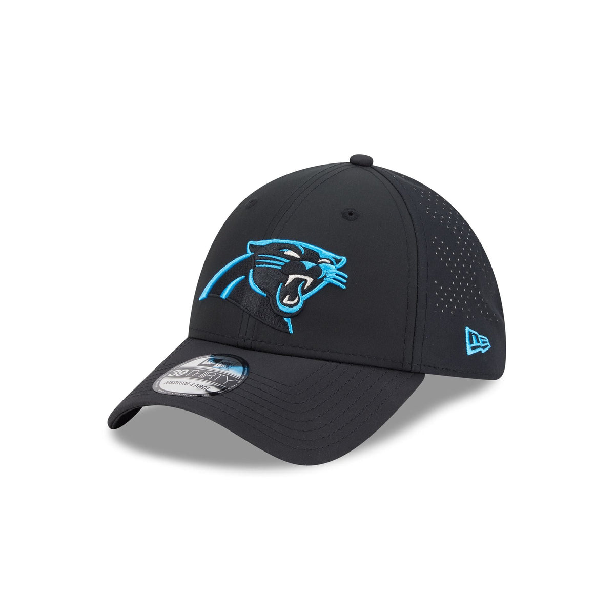 Carolina Panthers Night 39THIRTY Stretch Fit Hat