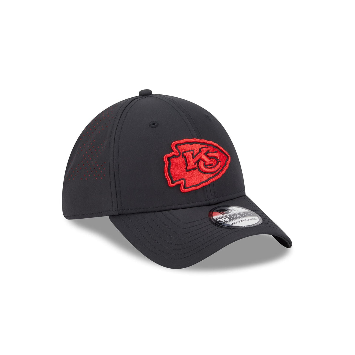 Kansas City Chiefs Night 39THIRTY Stretch Fit Hat