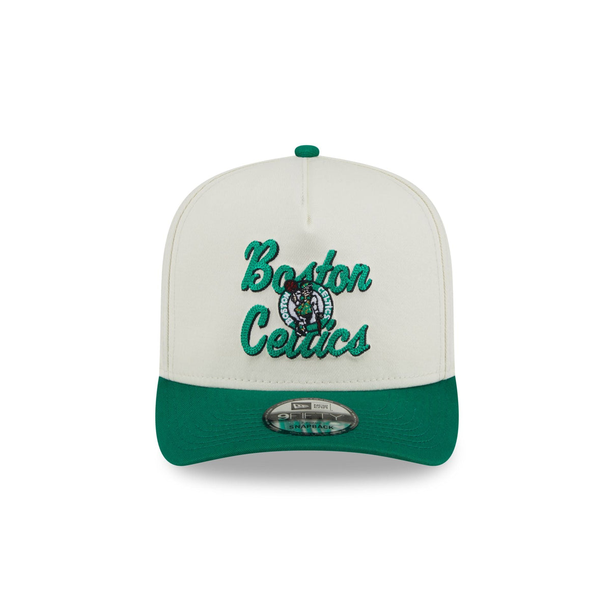 Boston Celtics Chainstitch 9FIFTY A-Frame Snapback Hat