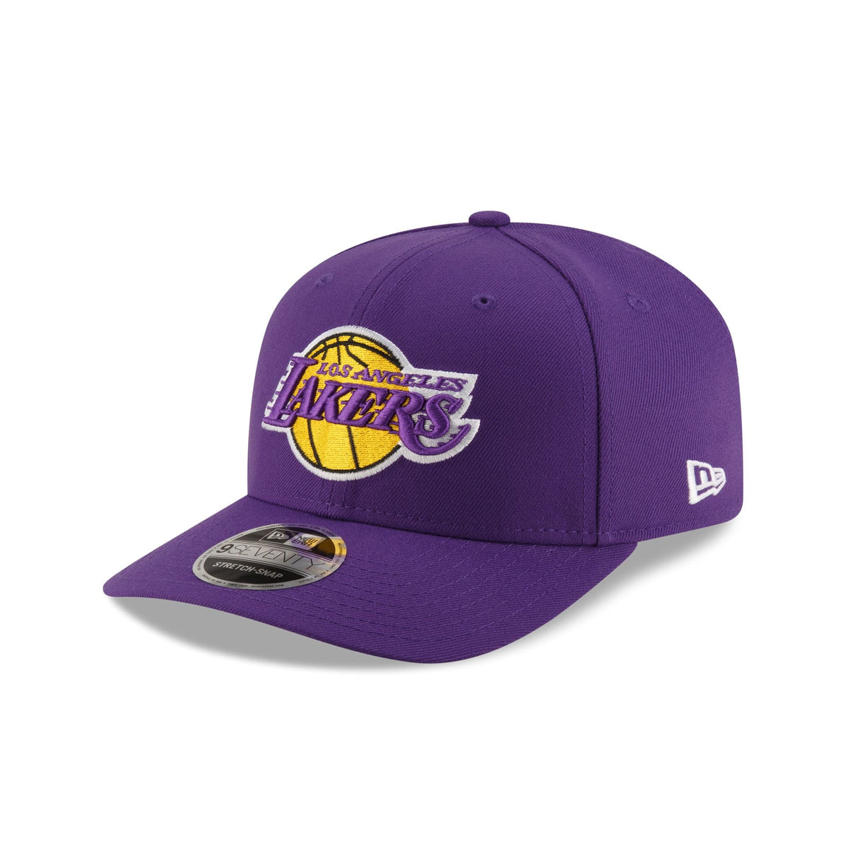 Los Angeles Lakers Team 9SEVENTY Stretch-Snap Hat