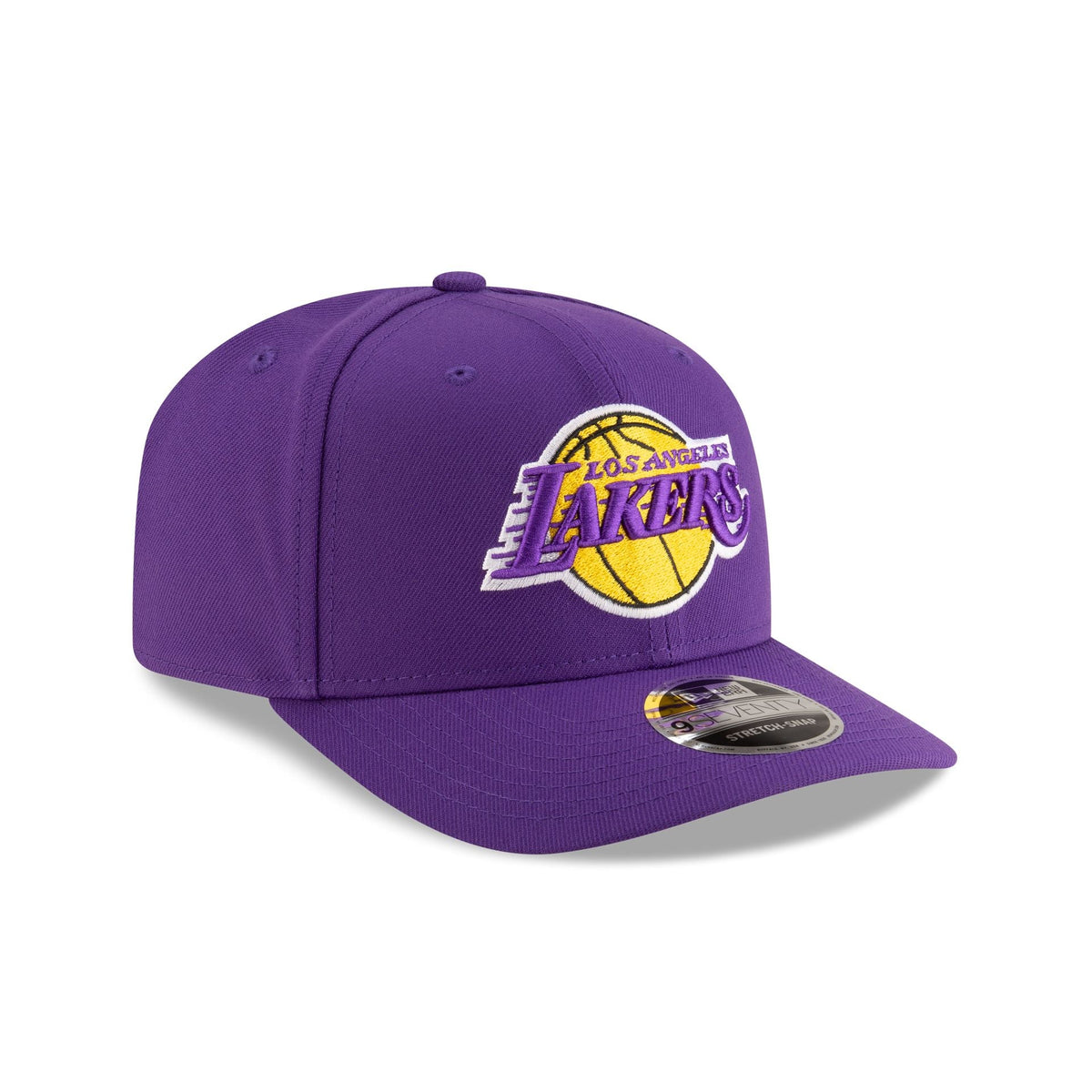 Los Angeles Lakers Team 9SEVENTY Stretch-Snap Hat