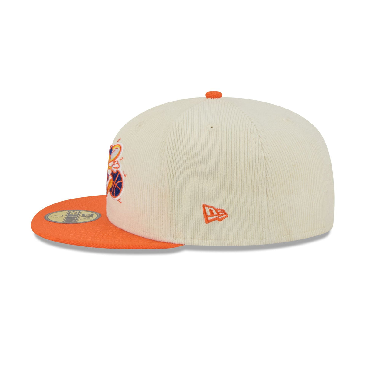 Charlotte Hornets 2025 City Edition Chrome White Corduroy 59FIFTY Fitted Hat