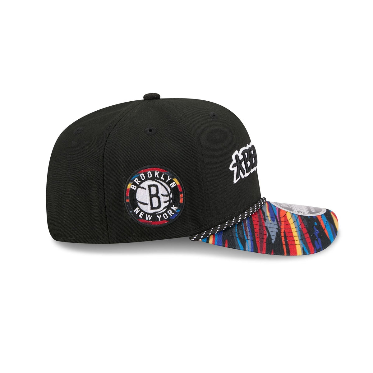 Brooklyn Nets 2025 City Edition 9SEVENTY Stretch-Snap Hat