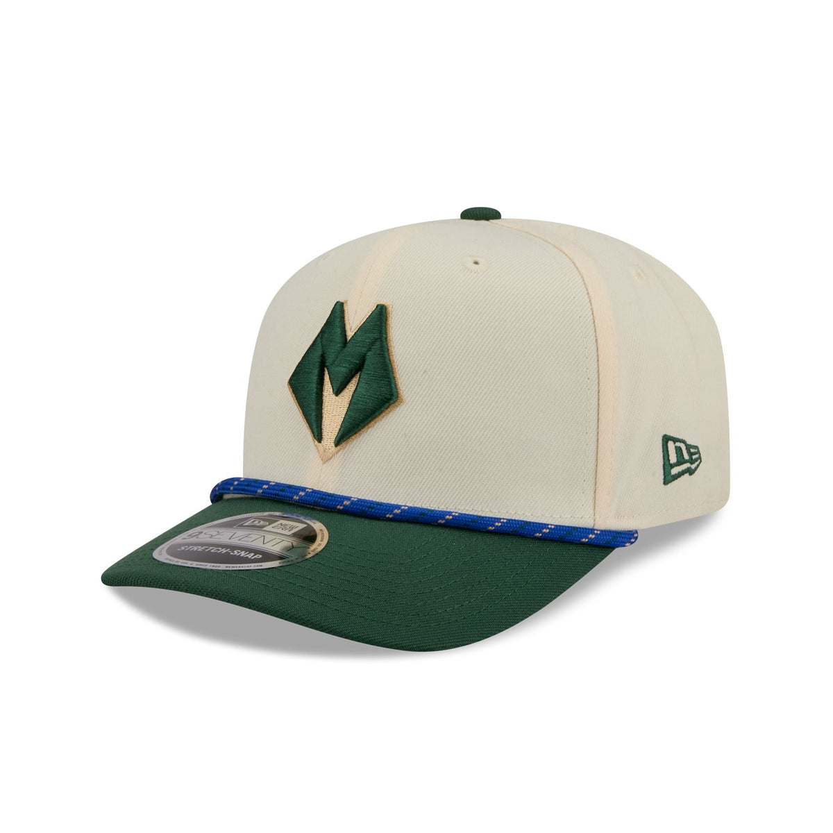 Milwaukee Bucks 2025 City Edition 9SEVENTY Stretch-Snap Hat