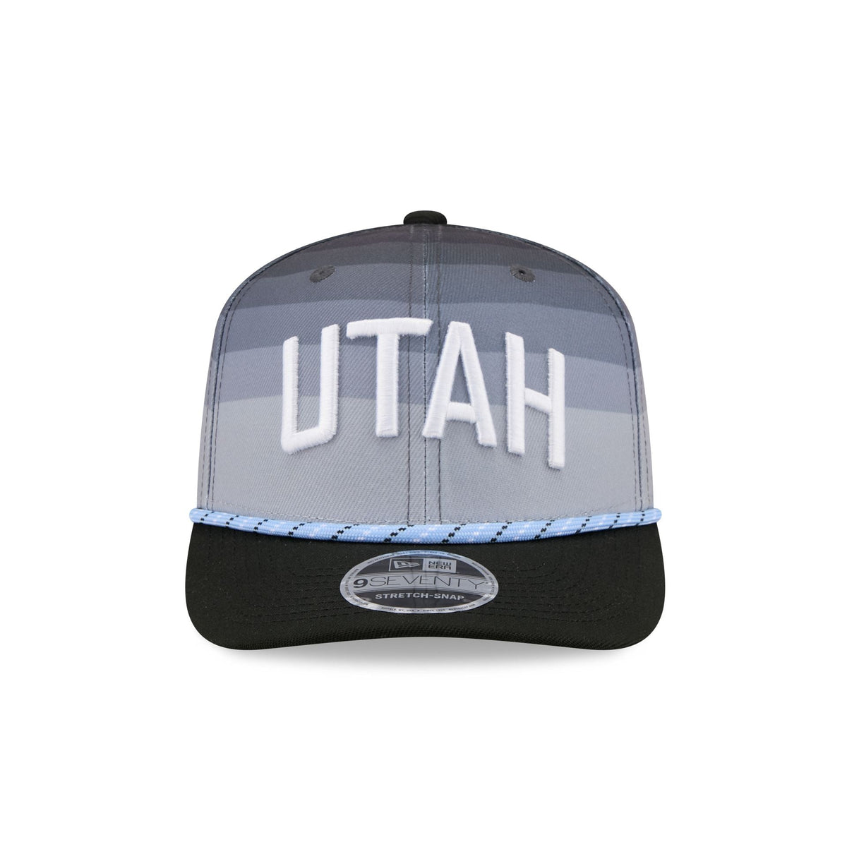 Utah Jazz 2025 City Edition 9SEVENTY Stretch-Snap Hat
