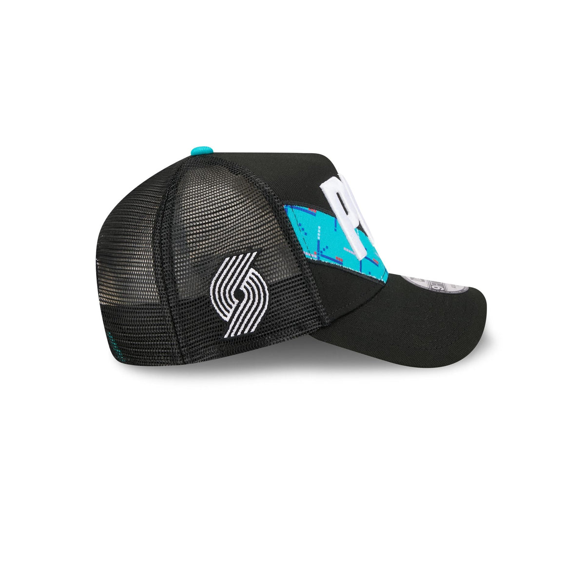 Portland Trail Blazers 2025 City Edition 9FORTY A-Frame Trucker Hat