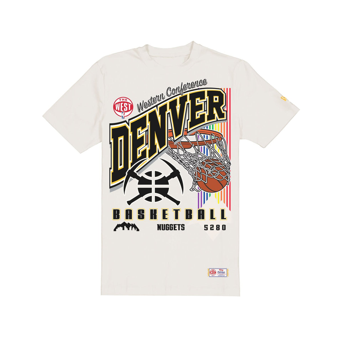 Denver Nuggets 2025 City Edition Stone T-Shirt