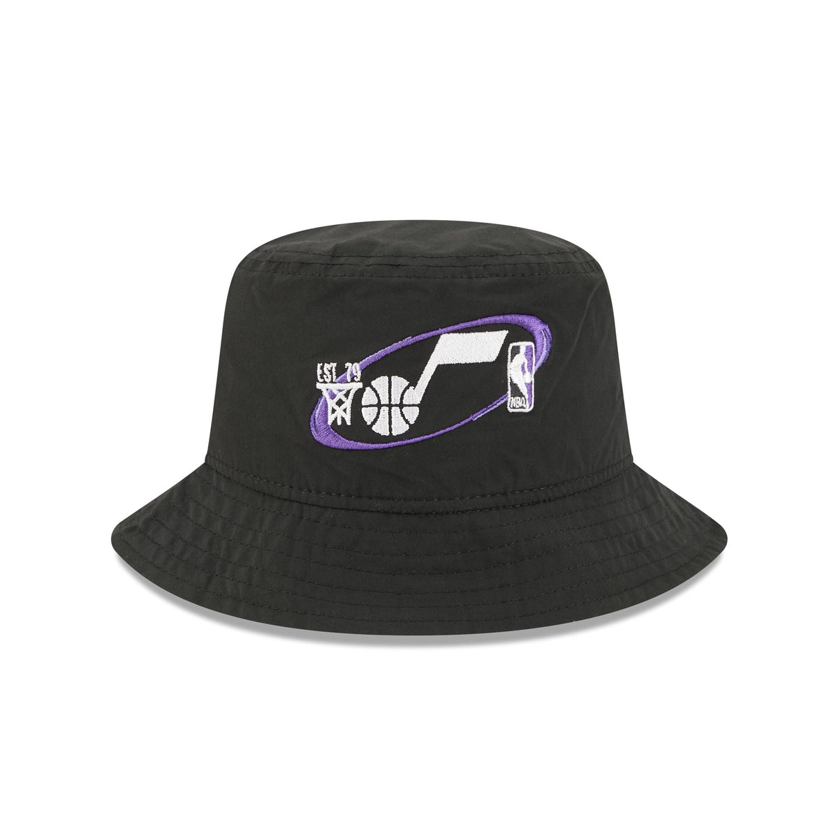 Utah Jazz Nylon Logo Bucket Hat