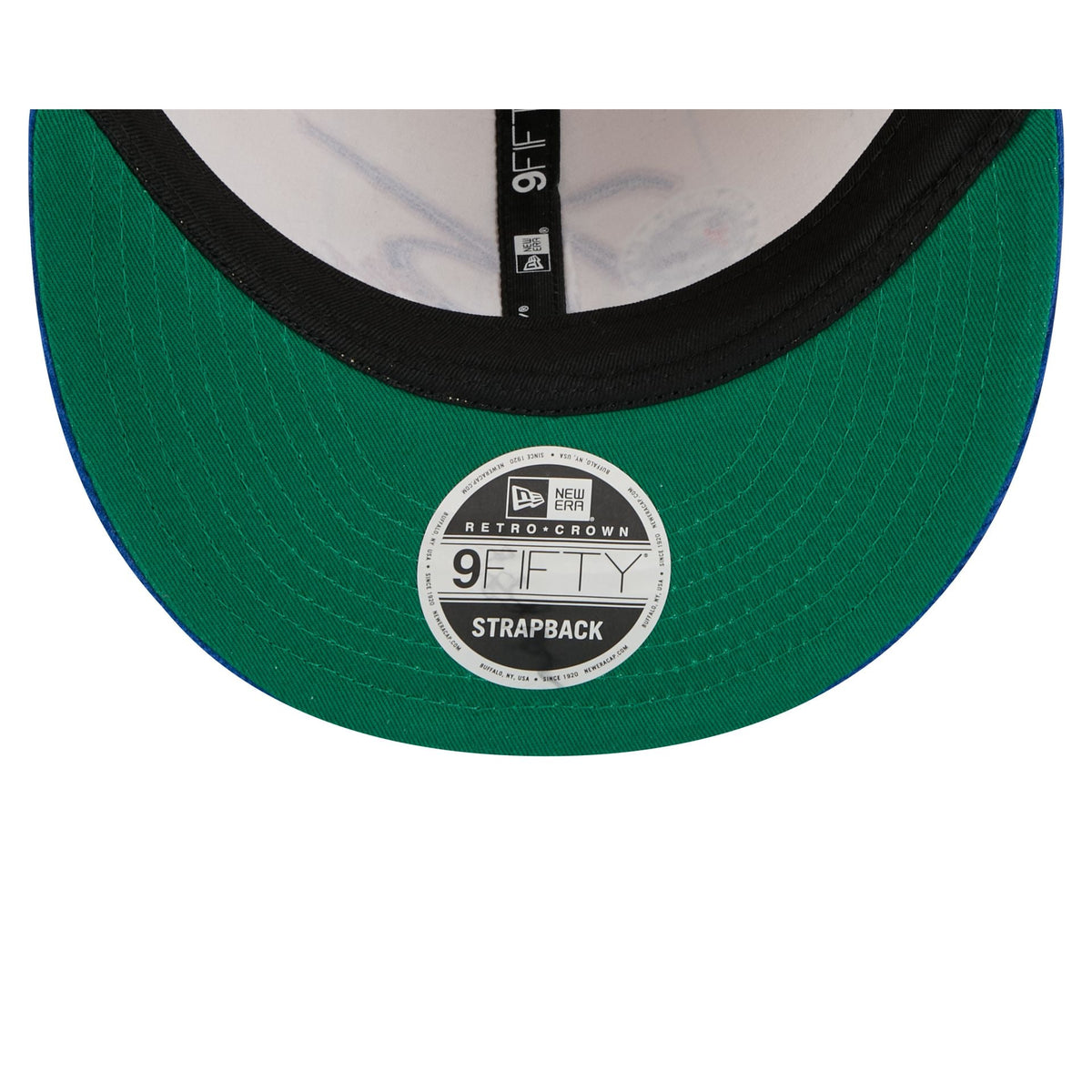 Philadelphia 76ers Pinstripe Script Retro Crown 9FIFTY Adjustable Hat
