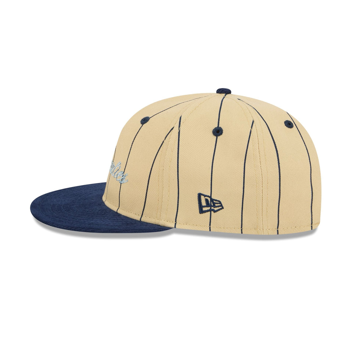Memphis Grizzlies Pinstripe Script Retro Crown 9FIFTY Adjustable Hat