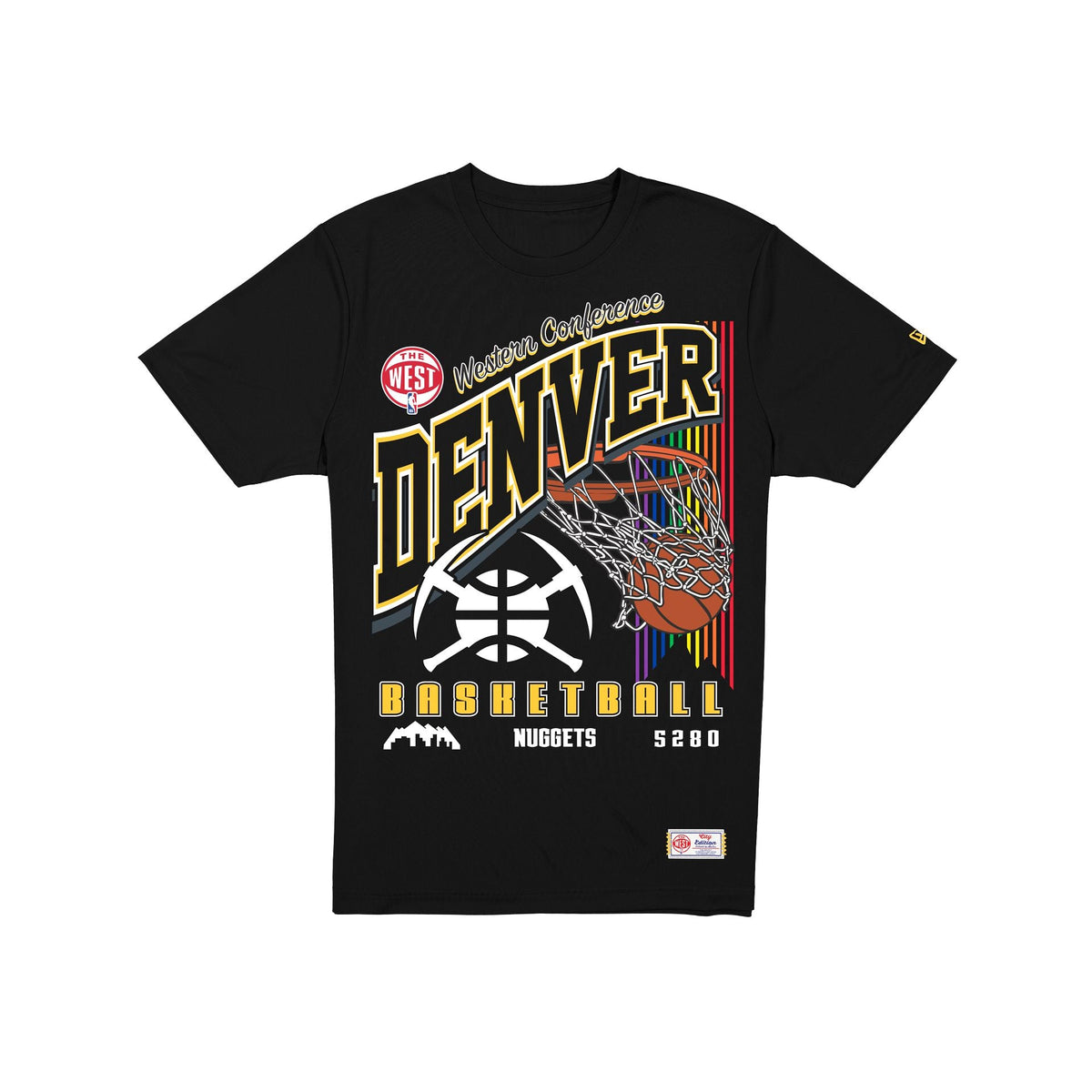 Denver Nuggets 2025 City Edition Black T-Shirt