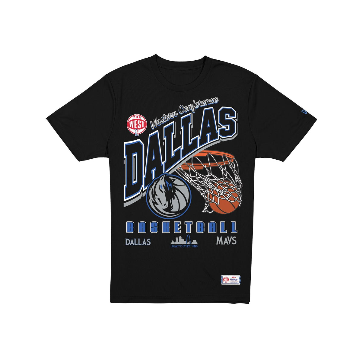 Dallas Mavericks 2025 City Edition Black T-Shirt