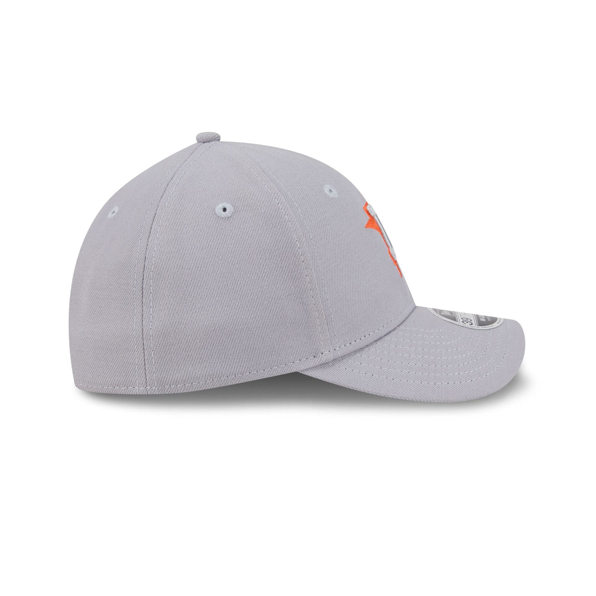 Houston Astros Gray 39THIRTY M-Crown Stretch Fit Hat