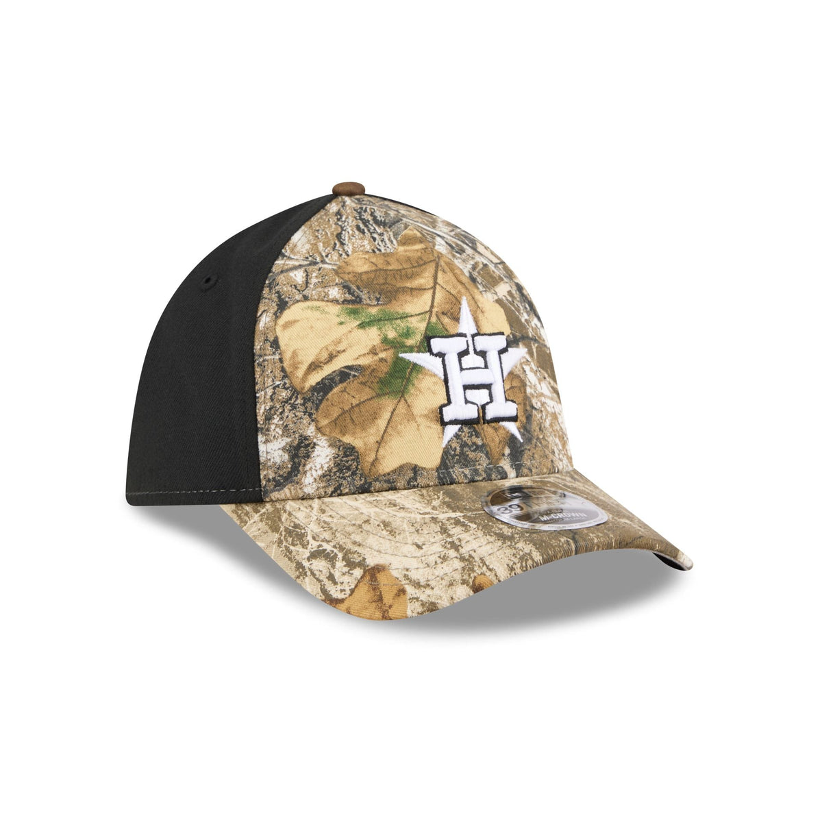 Houston Astros Realtree 39THIRTY M-Crown A-Frame Stretch Fit Hat