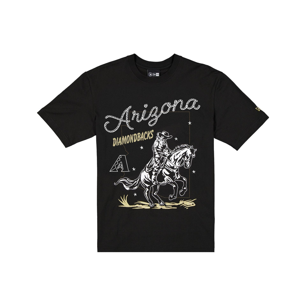 Arizona Diamondbacks Lasso Black T-Shirt