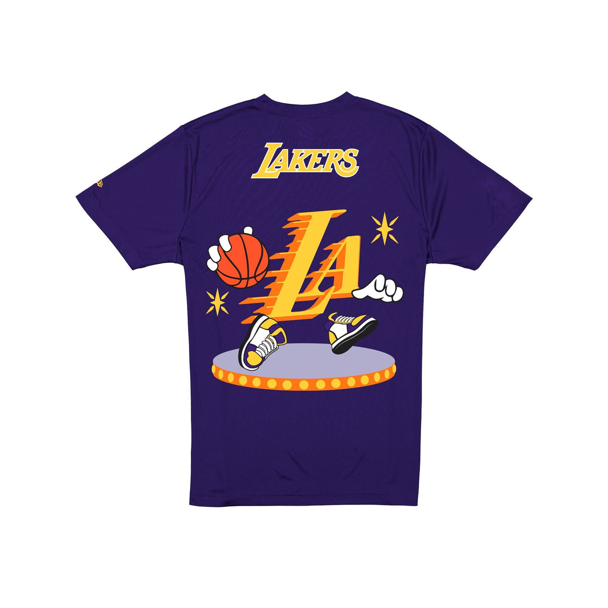Los Angeles Lakers Cartoon Purple T-Shirt
