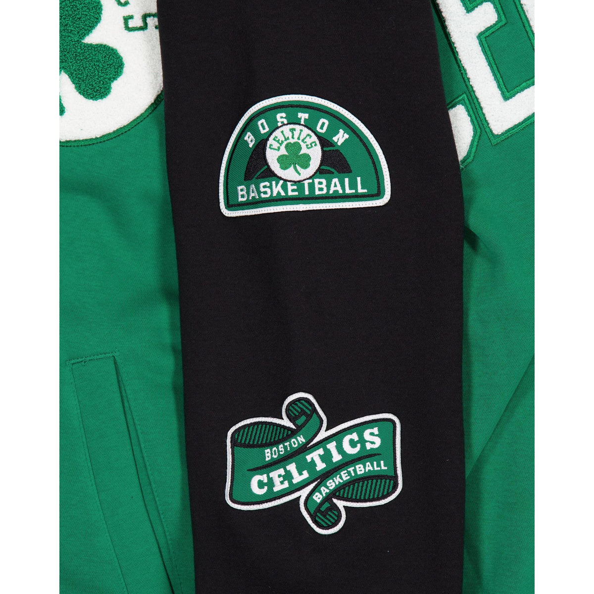 Boston Celtics Throwback Patch Jacket
