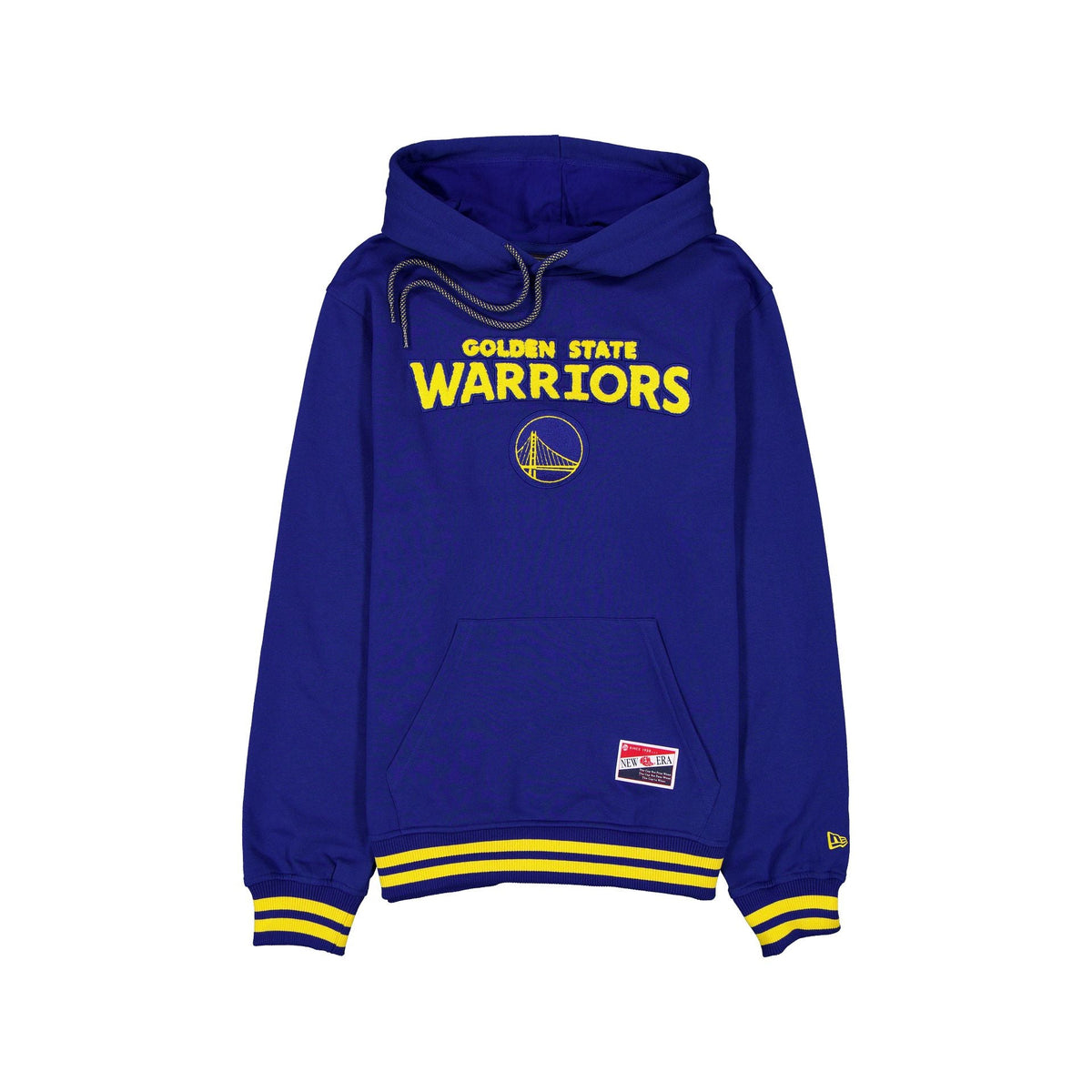 Golden State Warriors Throwback Felt Logo Hoodie