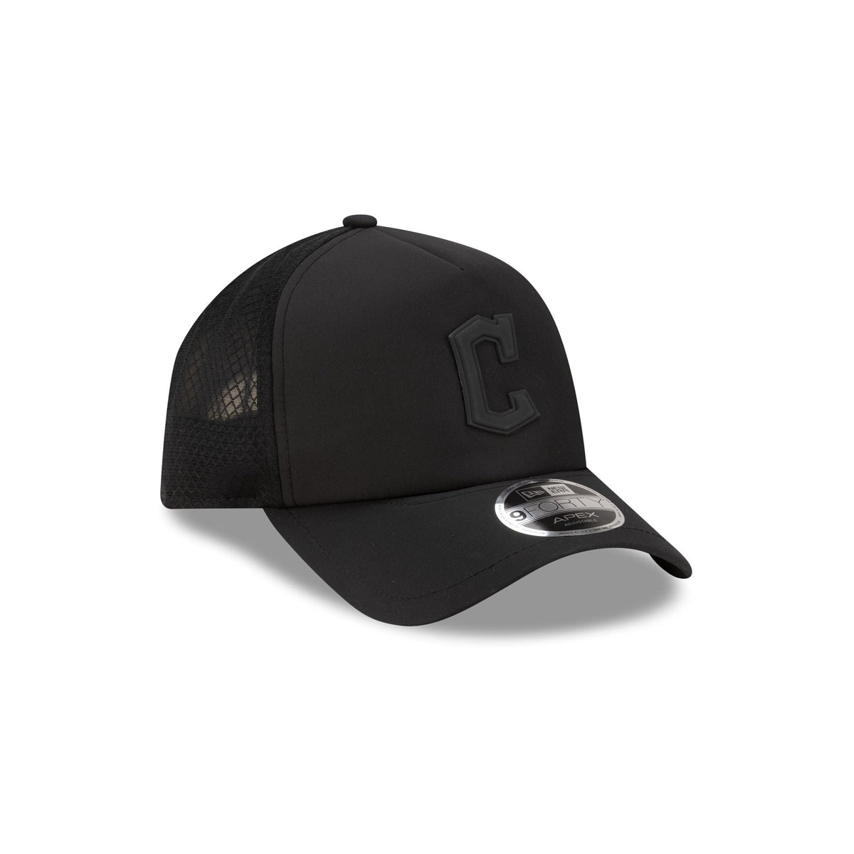 Cleveland Guardians 2026 Batting Practice Black 9FORTY APEX Trucker Hat