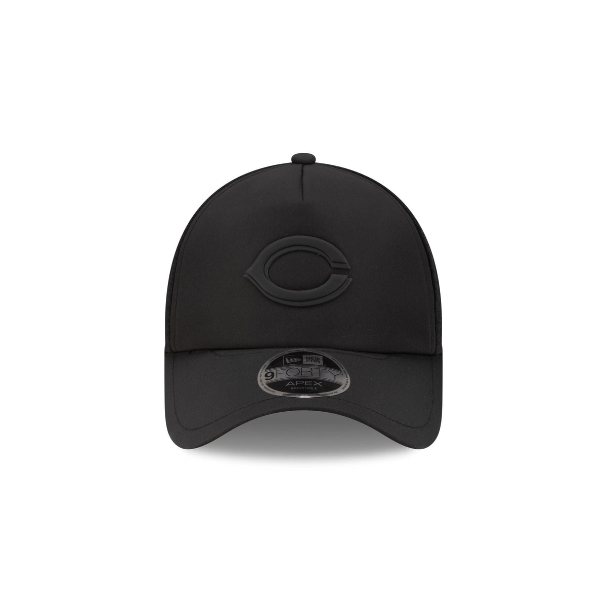 Cincinnati Reds 2026 Batting Practice Black 9FORTY APEX Trucker Hat