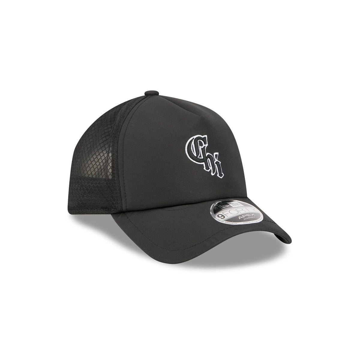 Chicago White Sox 2026 Batting Practice Alt Chi 9FORTY APEX Trucker Hat
