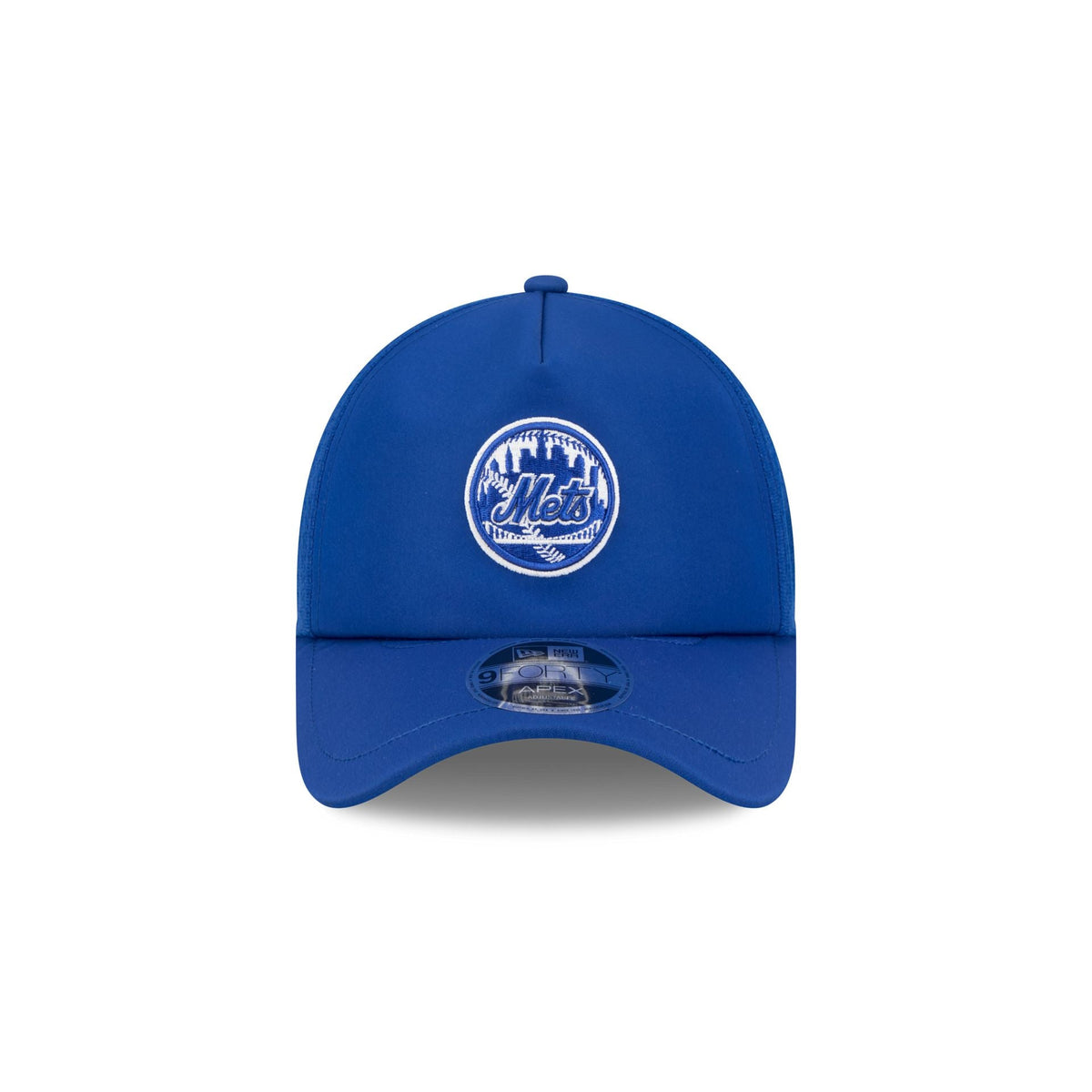 New York Mets 2026 Batting Practice Alt Circle 9FORTY APEX Trucker Hat