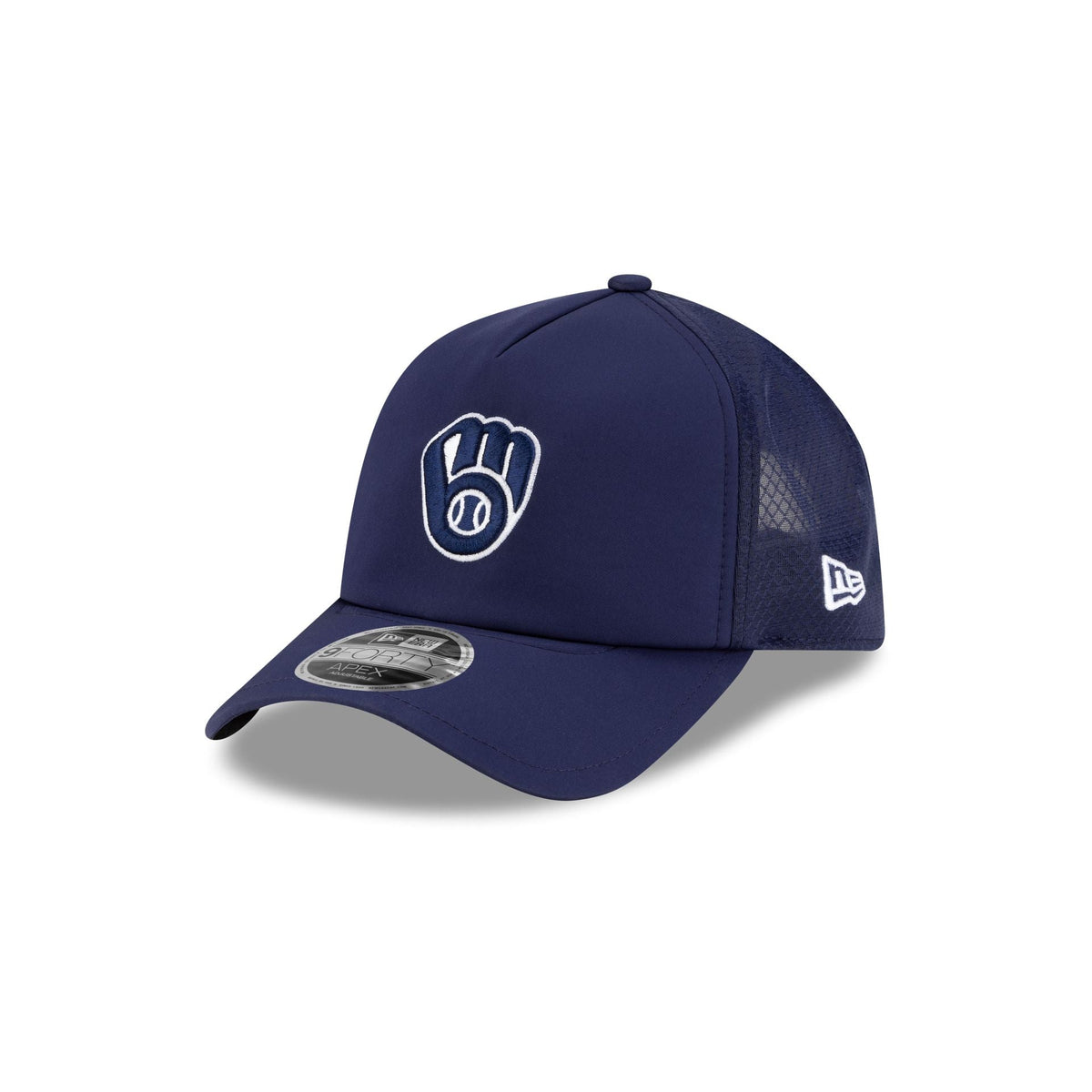 Milwaukee Brewers 2026 Batting Practice 9FORTY APEX Trucker Hat