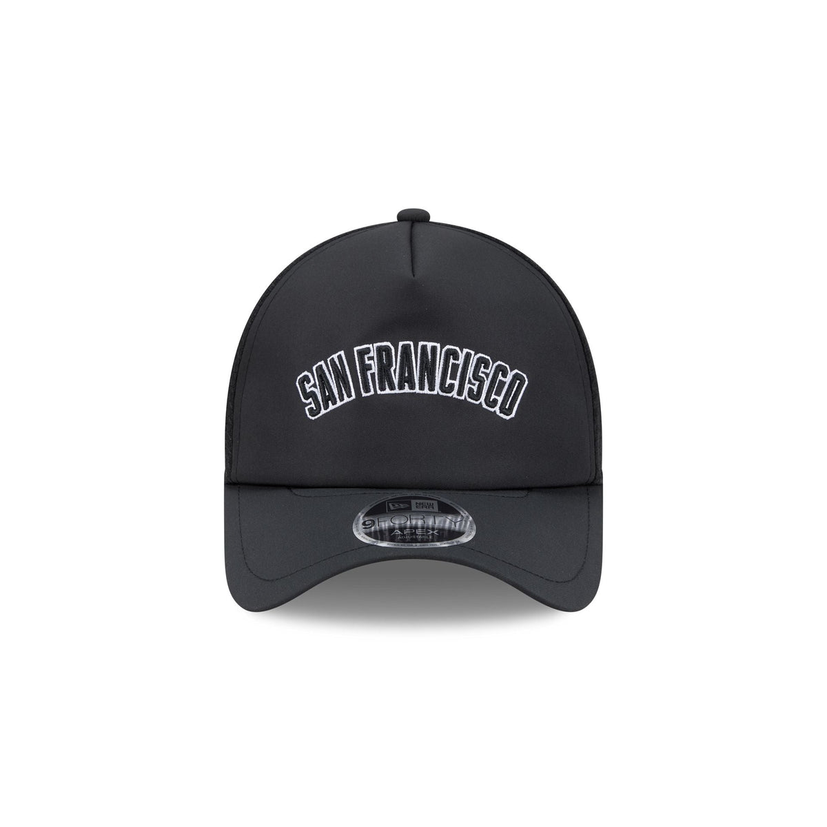 San Francisco Giants 2026 Batting Practice Alt Wordmark 9FORTY APEX Trucker Hat