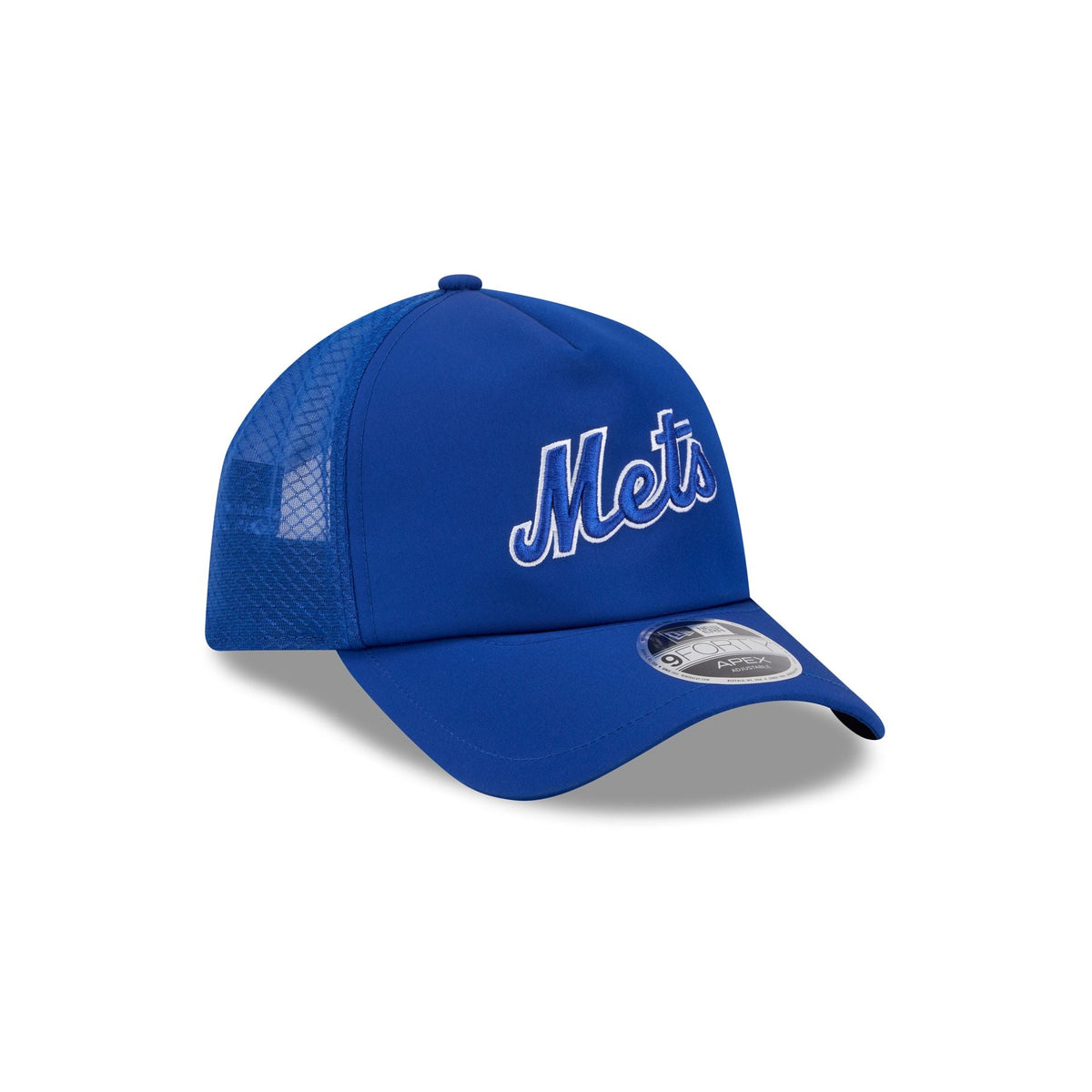 New York Mets 2026 Batting Practice Alt Wordmark 9FORTY APEX Trucker Hat