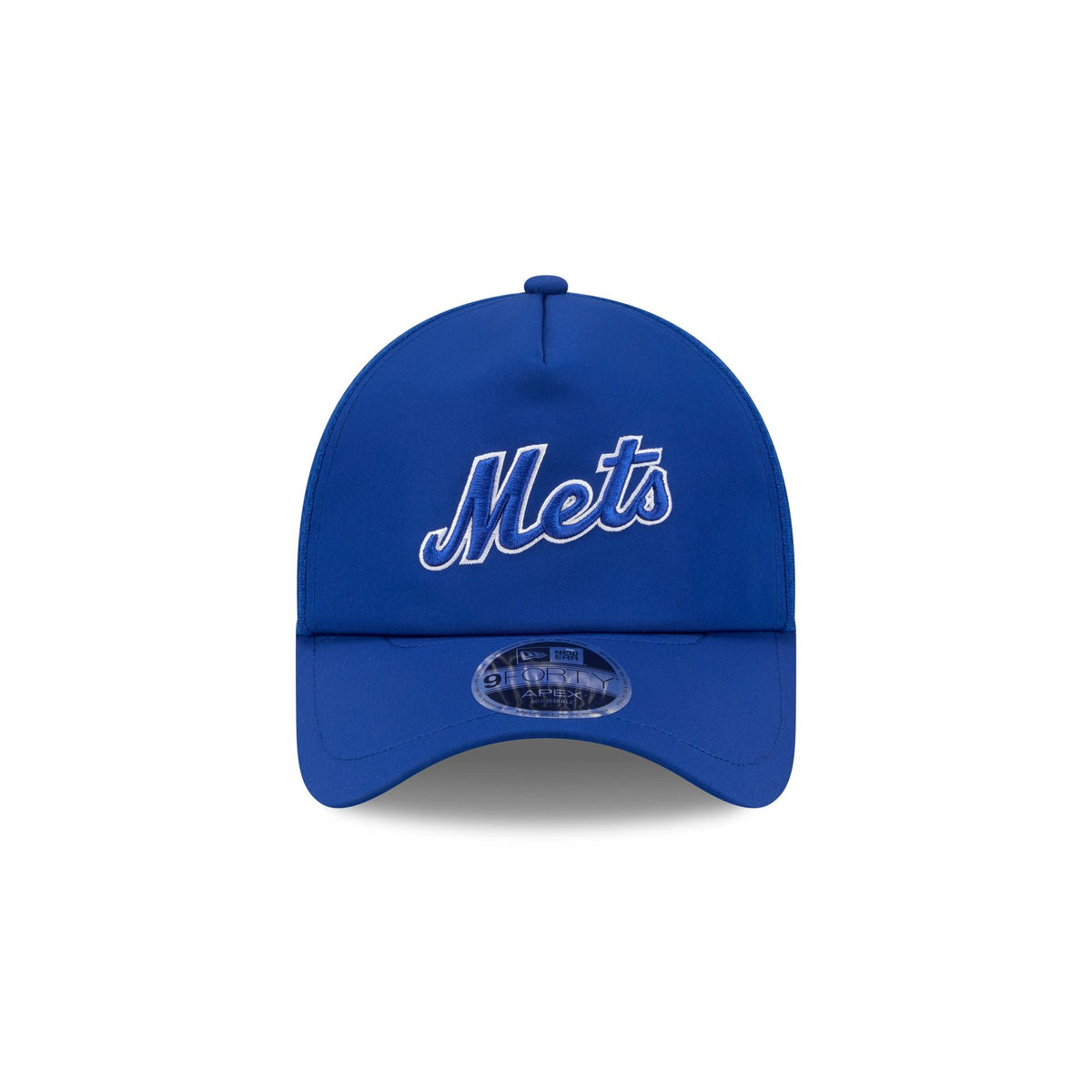 New York Mets 2026 Batting Practice Alt Wordmark 9FORTY APEX Trucker Hat