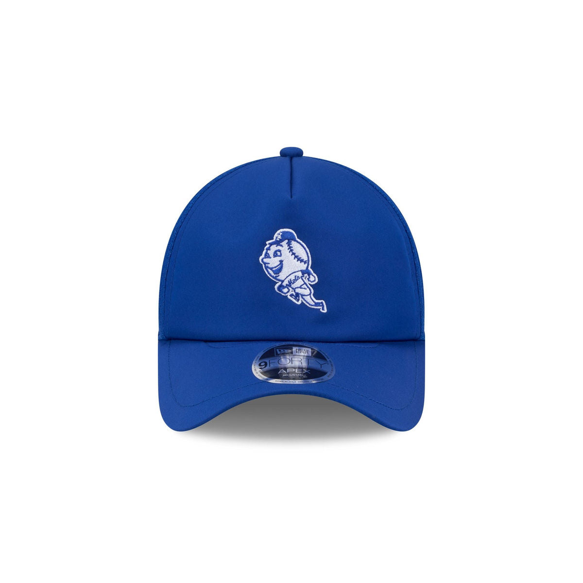 New York Mets 2026 Batting Practice Alt Mr. Met 9FORTY APEX Trucker Hat