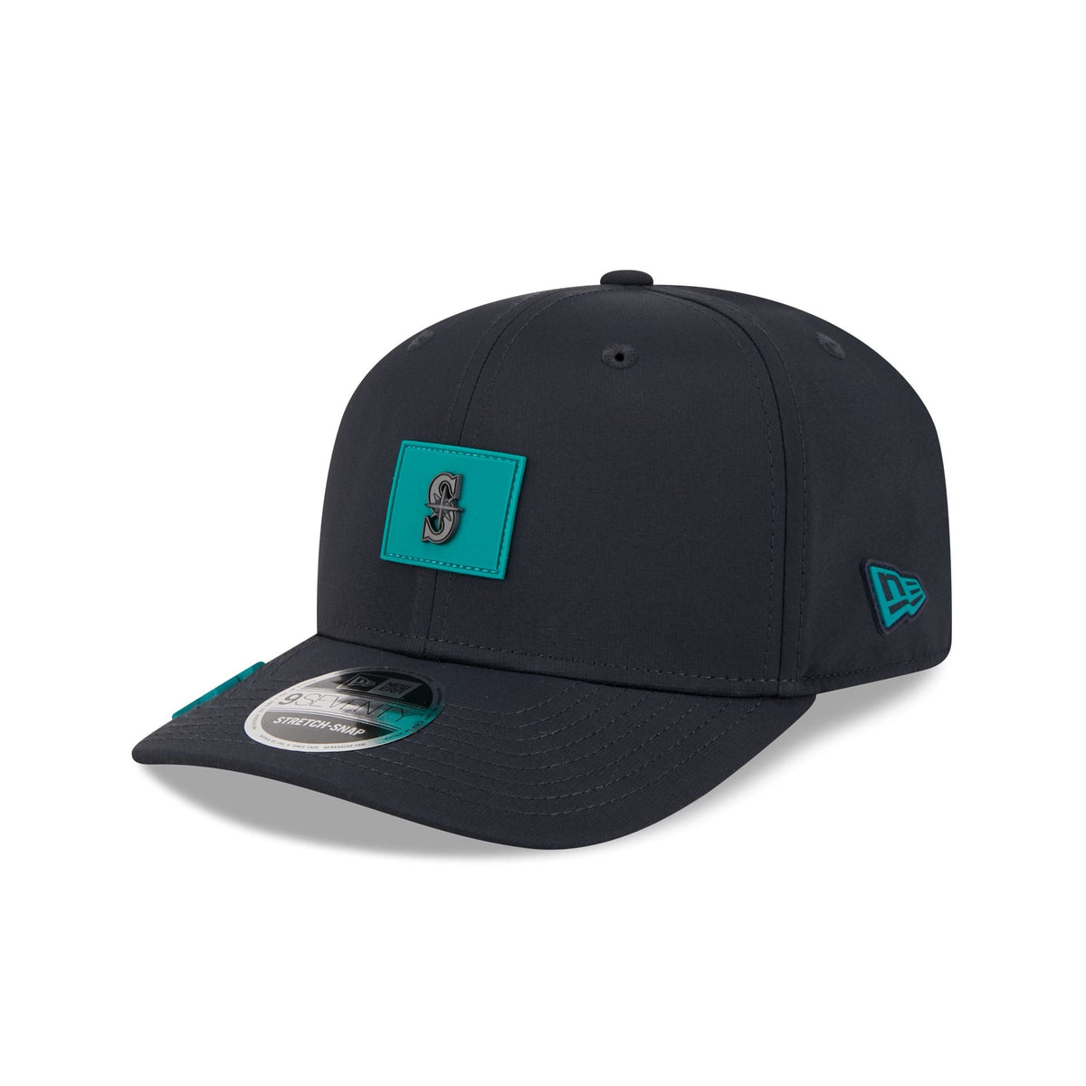 Seattle Mariners 2026 Clubhouse 9SEVENTY Stretch-Snap Hat