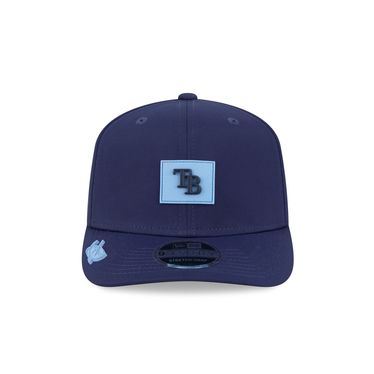 Tampa Bay Rays 2026 Clubhouse 9SEVENTY Stretch-Snap Hat