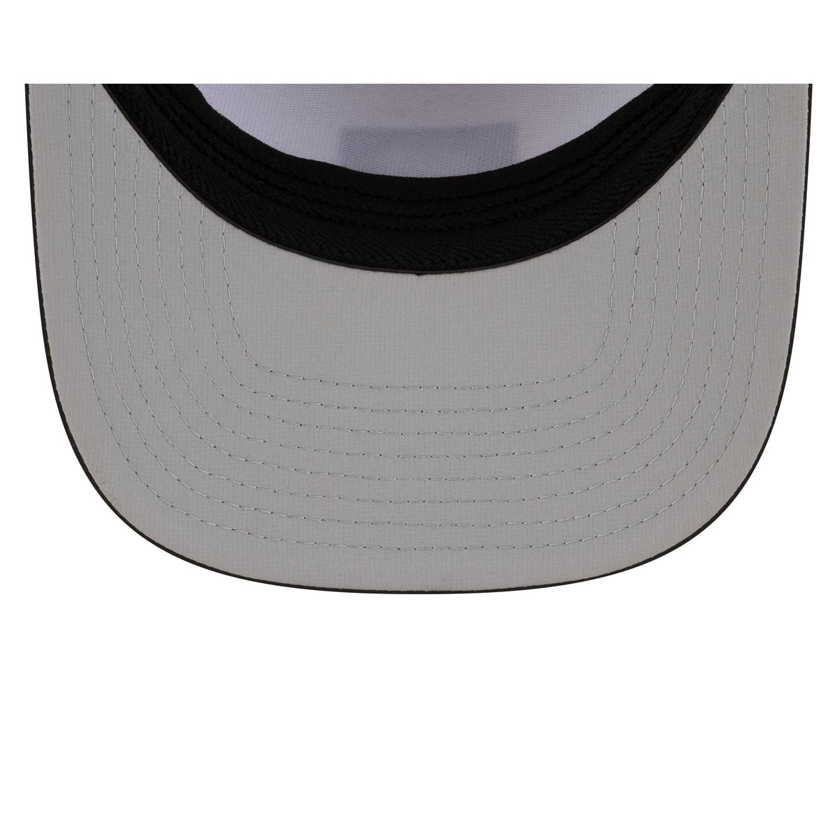 Los Angeles Angels 2026 Clubhouse Black & White Split Panel 9SEVENTY Stretch-Snap Hat